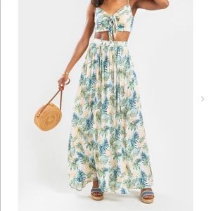 Francesca’s tropical two piece